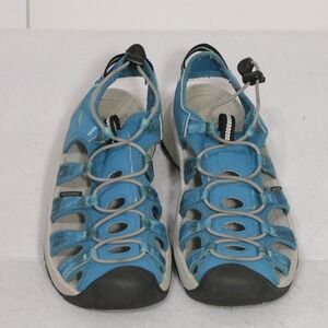 Keen Womens Whisper Sandals 9 Sea Moss/Tie Dye Hiking Outdoor Gorpcore 1027185